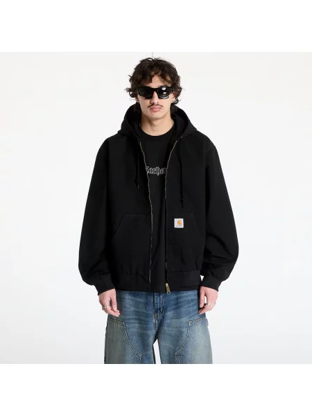 Яке Carhartt WIP OG Active Jacket UNISEX Black Rinsed S черно