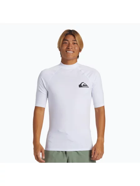Plavecké tričko Quiksilver Everyday white bílé