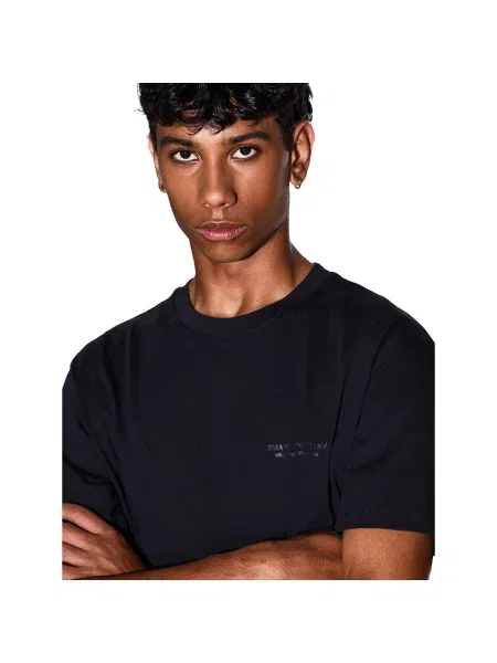 Armani Exchange férfi póló kék