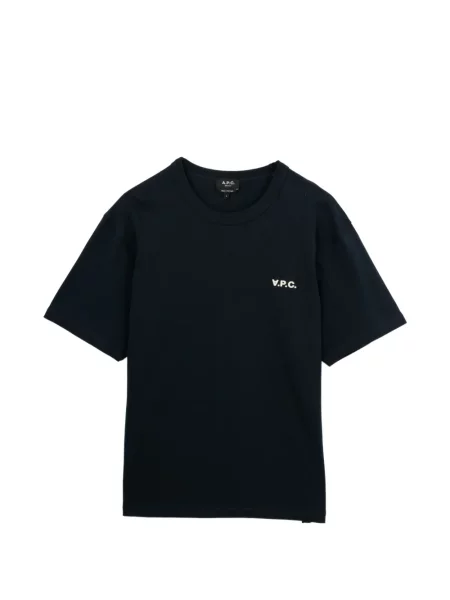 Tricou A.p.c. cu imagine albastru