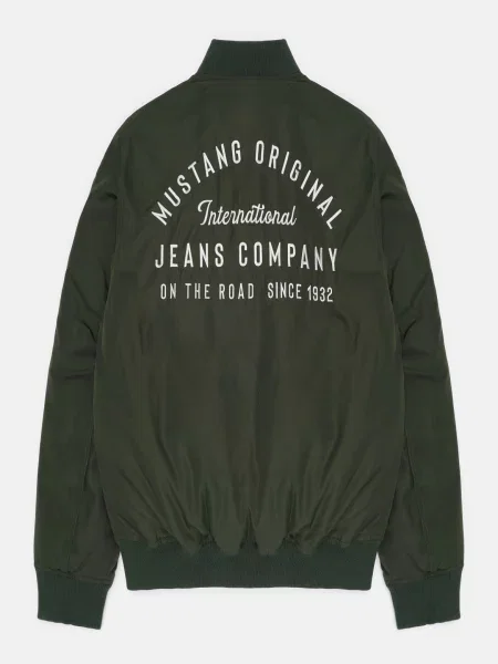 Джинсовая куртка Mustang Jeans хаки