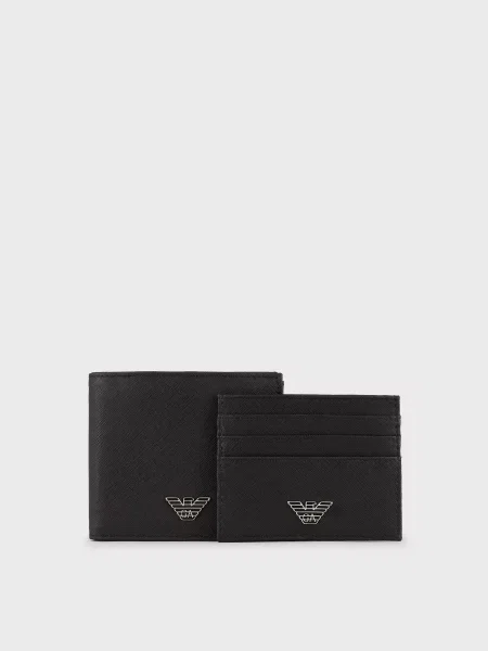 Emporio Armani Гаманець чорний