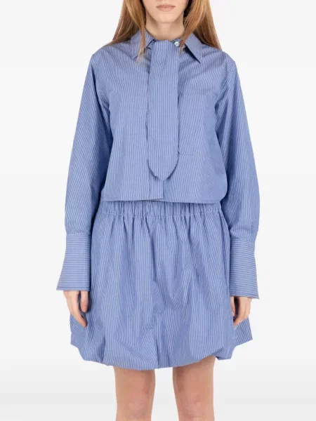 Koszula Société Anonyme w paski niebieska