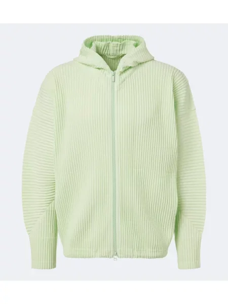 Hanorac cu glugă Homme Plisse Issey Miyake verde