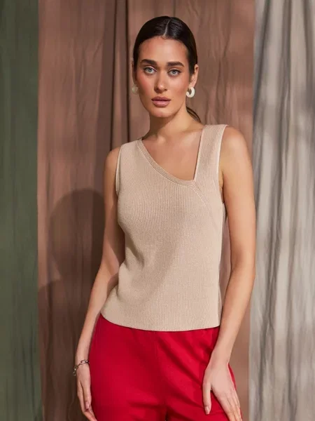 Майка TrikoBakh бавовна/поліестер бежевий