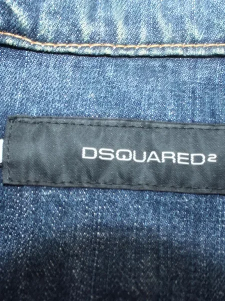 Džínsová bunda Dsquared2 modrá