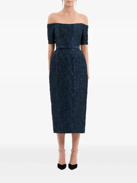 Rochie midi Rebecca Vallance albastru