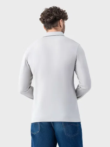 Лонгслів AVECS світло-сірий сірий