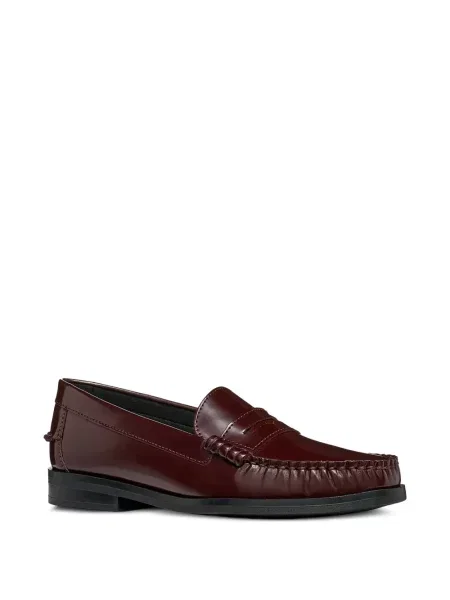 Pantofi loafer Geox roșu