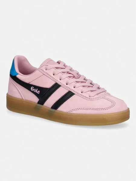 Gola sneakersy zamszowe VIPER różowe