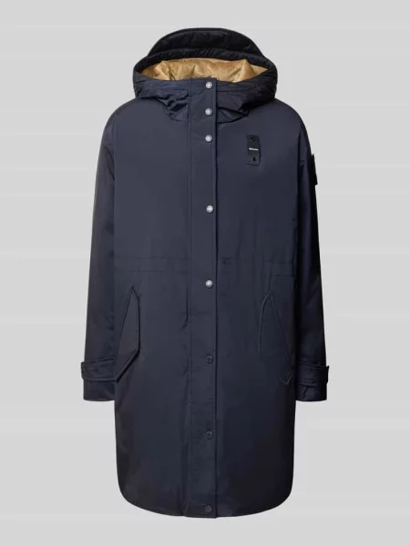 Parka z kapturem model PAYNE' Blauer granatowa