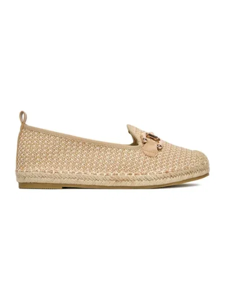 Espadryle beżowe