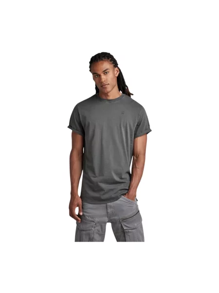 T-shirt o kroju regular fit z nadrukiem z logo model ‘Lash’ G-star czarna