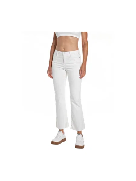 Jeansy Replay białe