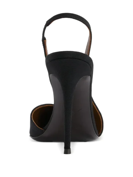 Pantofi cu toc Giuseppe Zanotti slingback negru