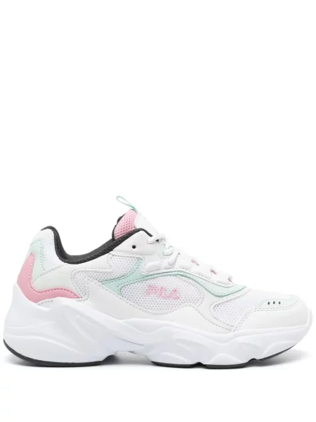 Sneakerși Fila chunky alb