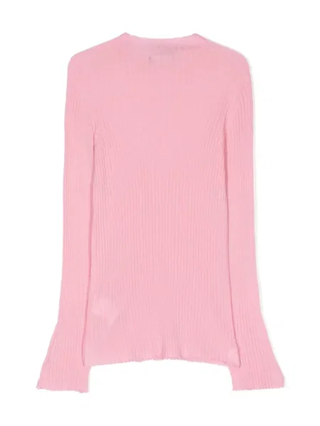 Sweter dziecięcy Versace różowy