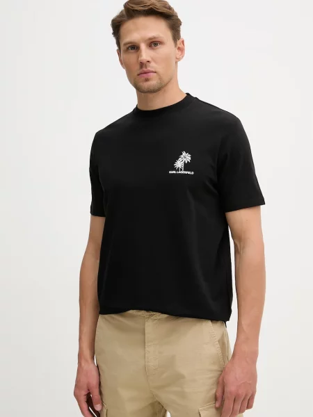 Karl Lagerfeld tricou negru