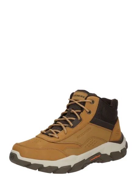Sneakerși Skechers maro