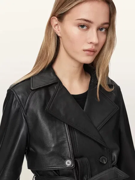 Кожаная куртка Allsaints