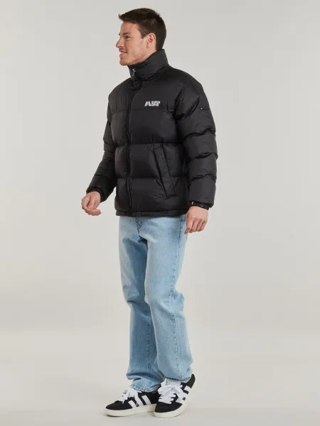 Geacă Superdry cu glugă negru