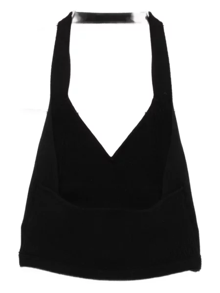 Top Wardrobe.nyc cu decolteu în V negru