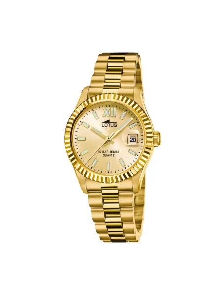 Lotus Analogové hodinky Date watch Freedom zlatá