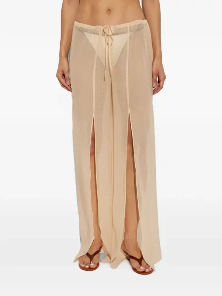 Pantaloni Balmain de mătase
