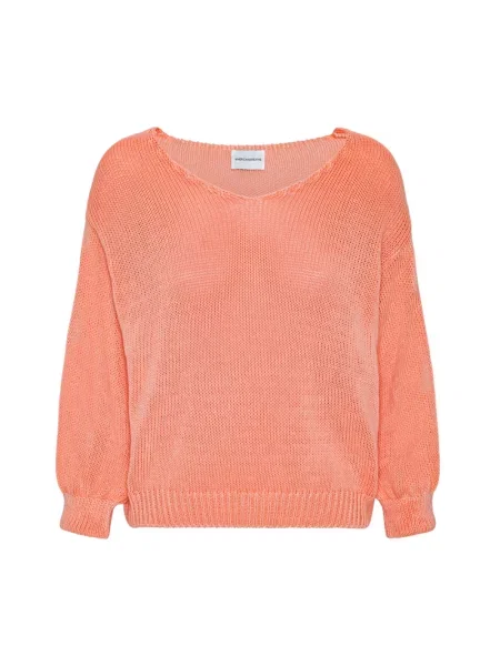 Dzianinowy sweter Americandreams czerwony