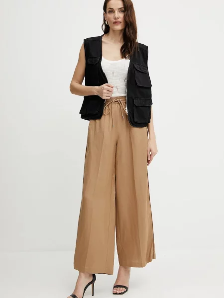 Джинсова безрукавка Pinko перехідна чорний