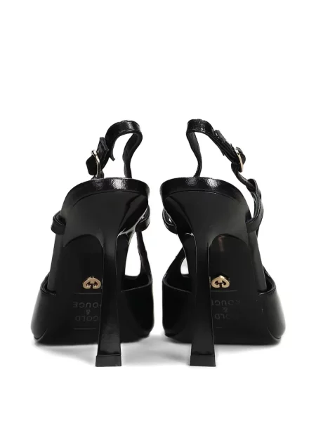 Pantofi cu toc Gold & Rouge negru