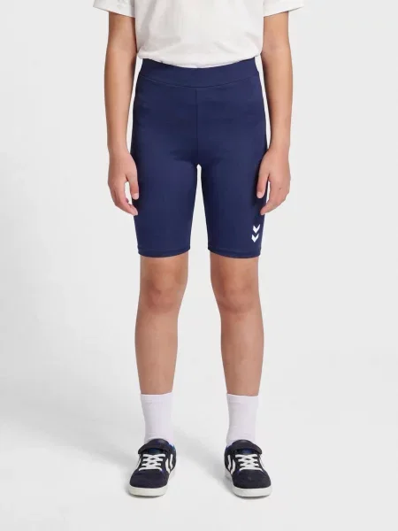 Szorty dziewczęce Hummel High Waist niebieskie