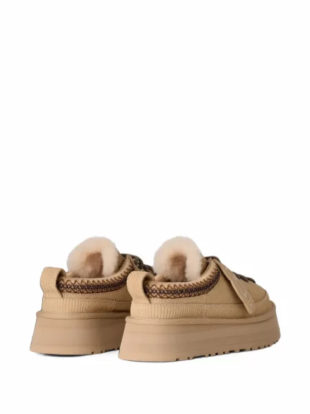 Botine Ugg cu șireturi din dantelă