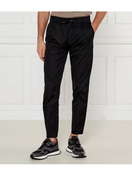 Calvin Klein Chino nadrág | Tapered fit fekete