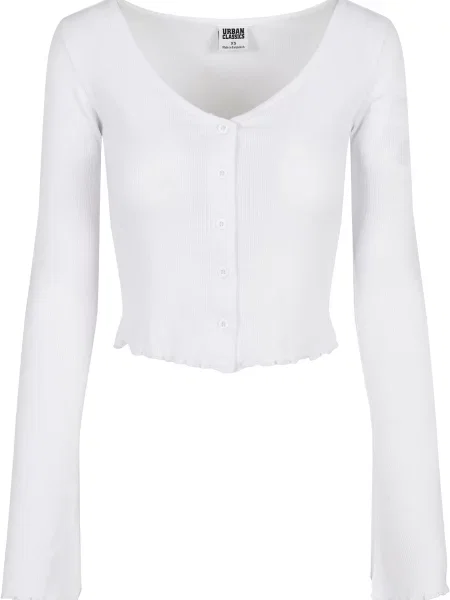 Kardigan Urban Classics biały