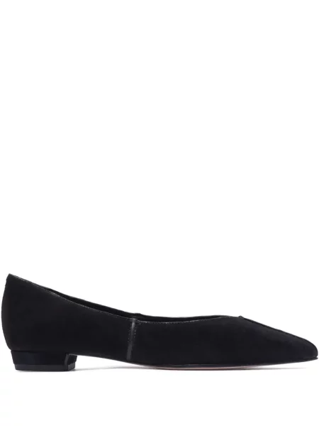 Pantofi cu toc Bernardo din piele de căprioară negru