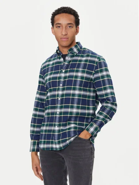Tommy Hilfiger Cămașă Hero Bleumarin