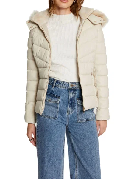 Morgan Geacă de iarnă bej