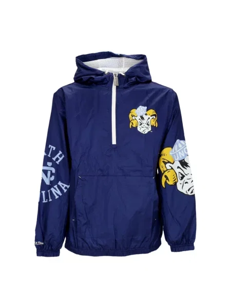 Kurtka Mitchell & Ness niebieska