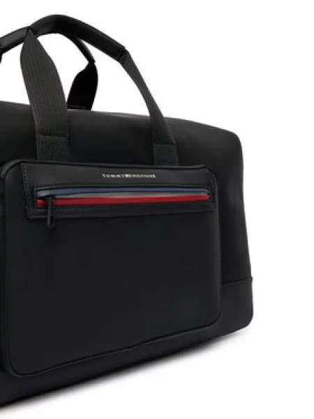 Tommy Hilfiger Torba Th Foundation Duffle crna