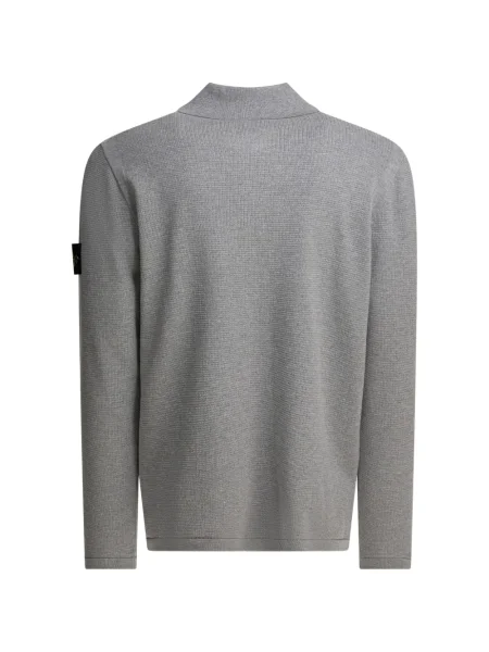 Polo Stone Island cu strasuri gri