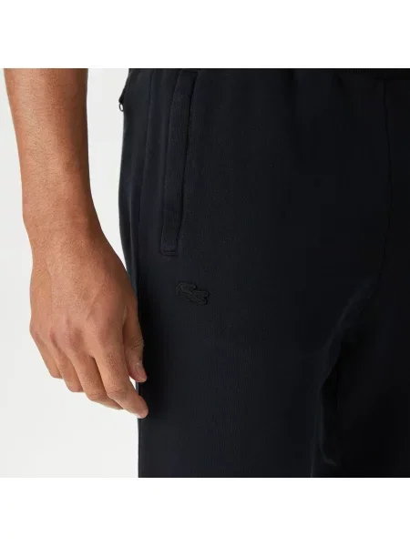 Lacoste Spodnie Dresowe Relaxed Fit czarny
