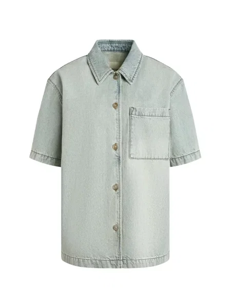 Koszula dżinsowa 12 Storeez niebieska