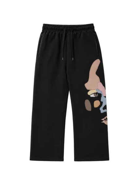 Pantaloni Kidsuper alergare negru