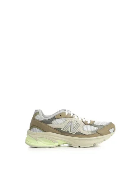 Sneakersy New Balance zamszowe na siłownię zielone
