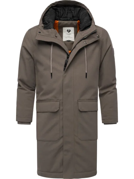 Ragwear Palton de iarnă Mr Them amestecat maro