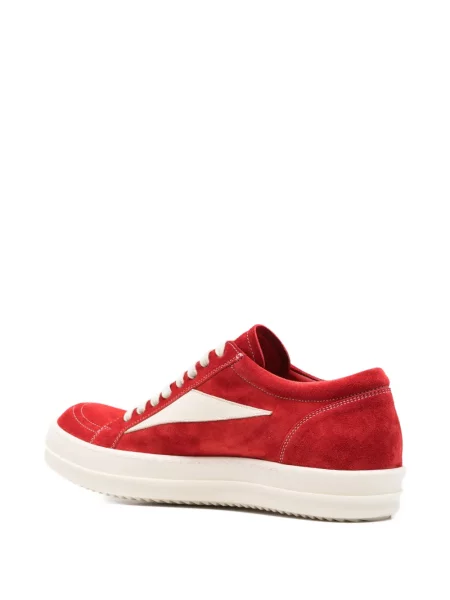 Sneakerși Rick Owens roșu
