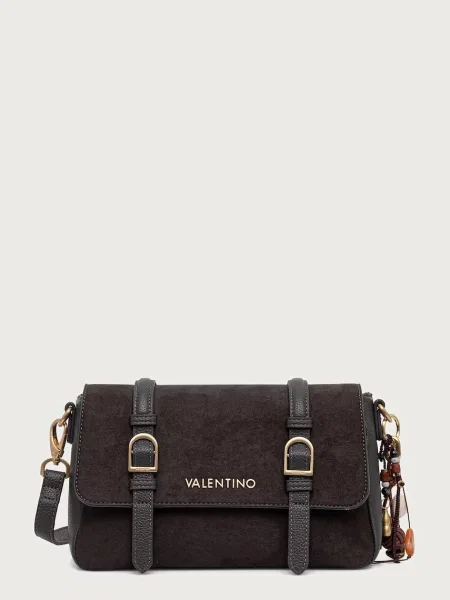 Valentino Bags geantă crossbody pentru femei cu imitație de piele întoarsă WINNIE WINTER gri