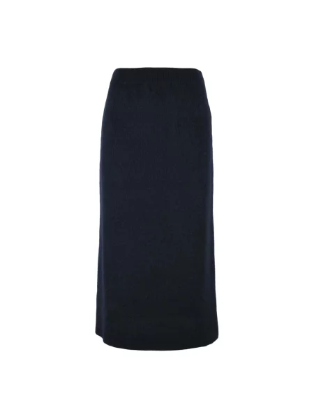 Spódnica Fabiana Filippi wełniana niebieska