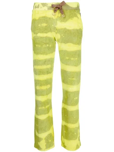 Pantaloni Stain Shade cu imagine verde
